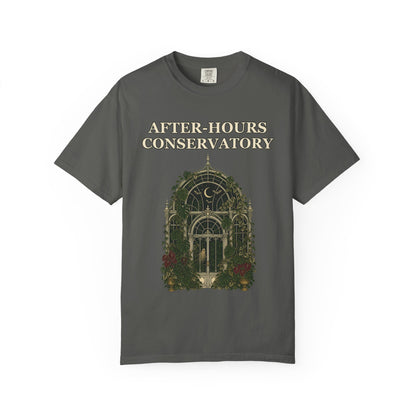 Gothic Greenhouse Halloween Shirt - Botanical Tee