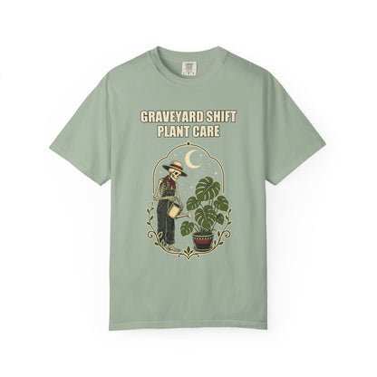 Skeleton Plant Care Halloween Shirt - Gardener Gift