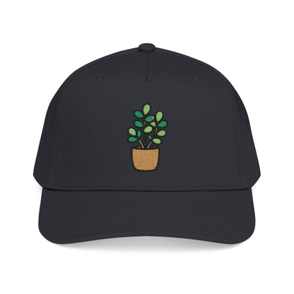 Jade Plant Embroidered Hat - Plant Lover Gift