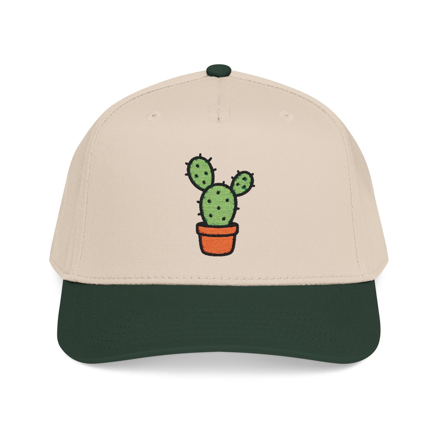 Prickly Pear Embroidered Hat - Cactus Lover Gift