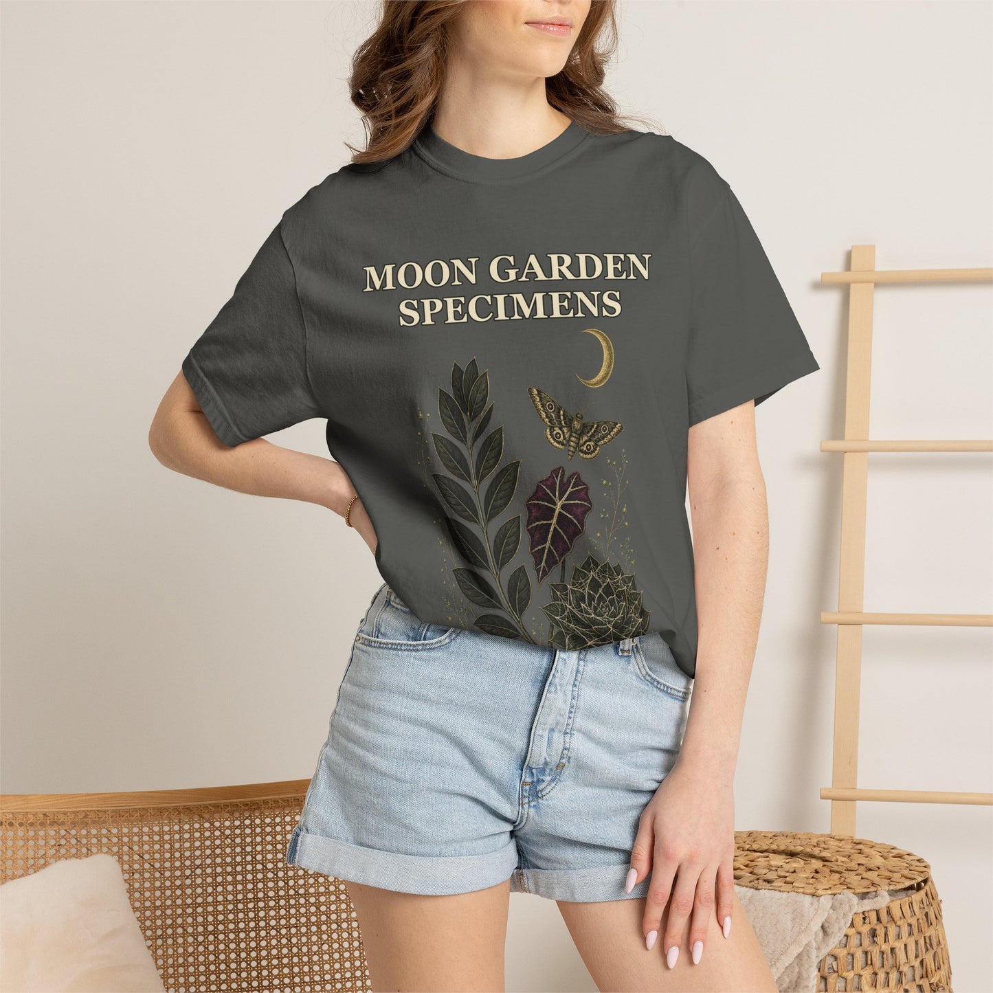 Gothic Herbarium Halloween Shirt - Plant Witch Tee