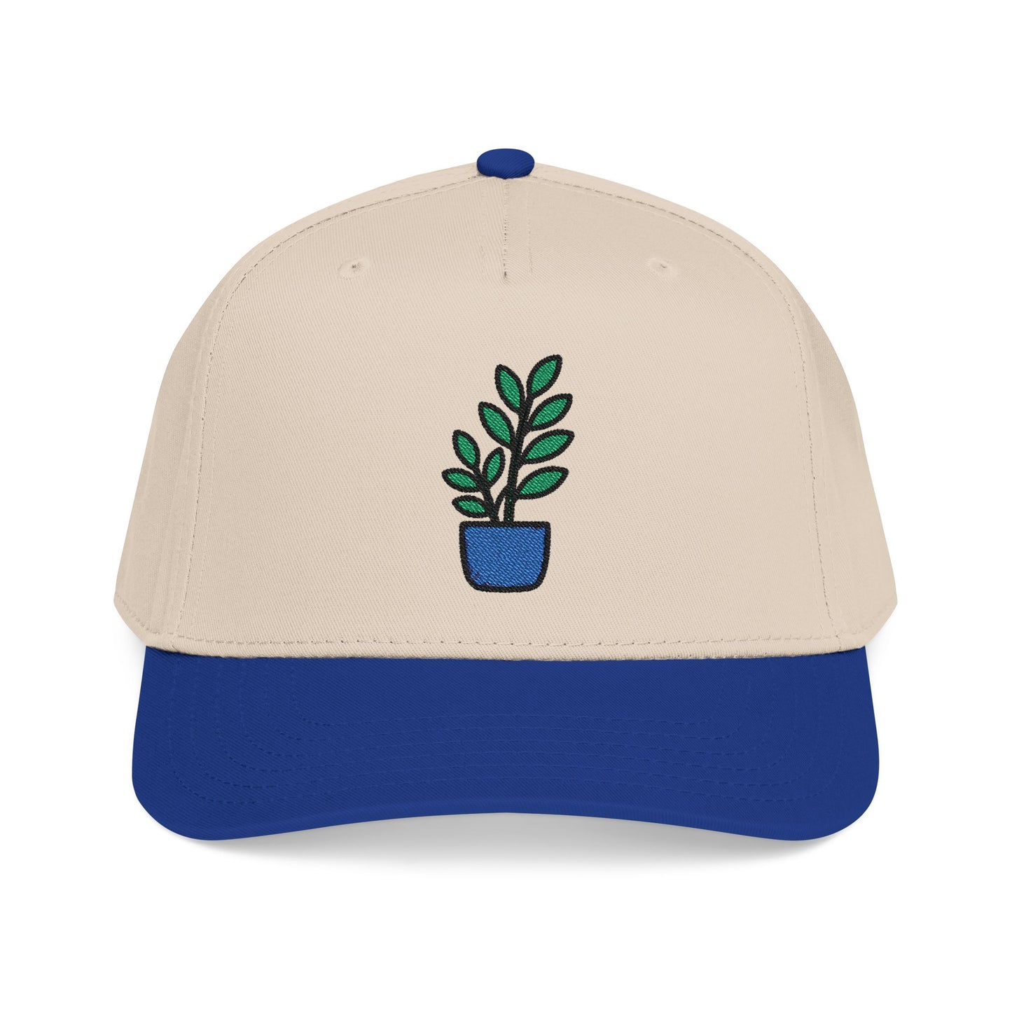 ZZ Plant Vibes Embroidered Hat - Plant Lover Gift