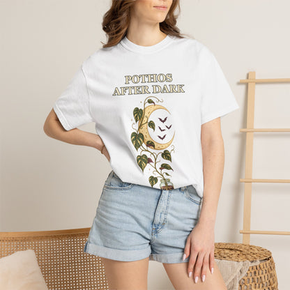 Pothos Halloween Shirt - Gothic Botanical Tee