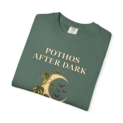Pothos Halloween Shirt - Gothic Botanical Tee