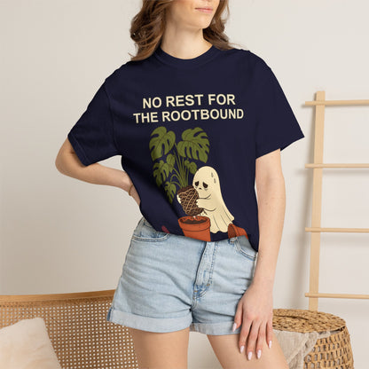 Rootbound Ghost Halloween Shirt - Funny Plant Tee