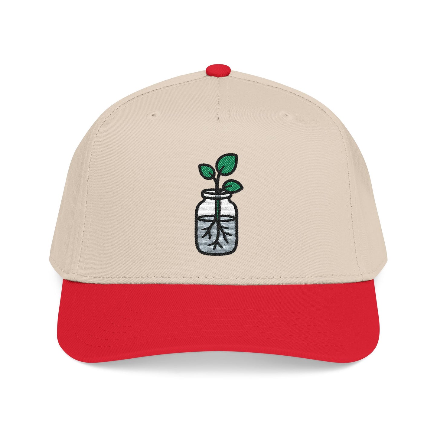 Propagation Jar Embroidered Hat - Plant Parent Gift