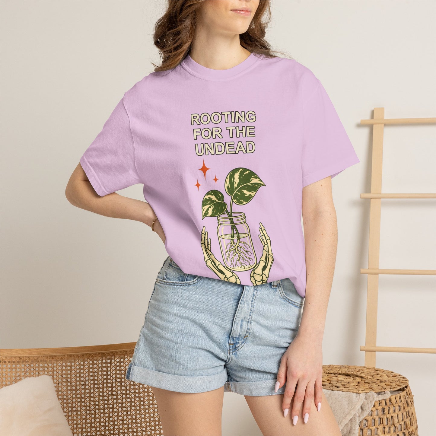 Skeleton Propagation Shirt - Halloween Plant Tee