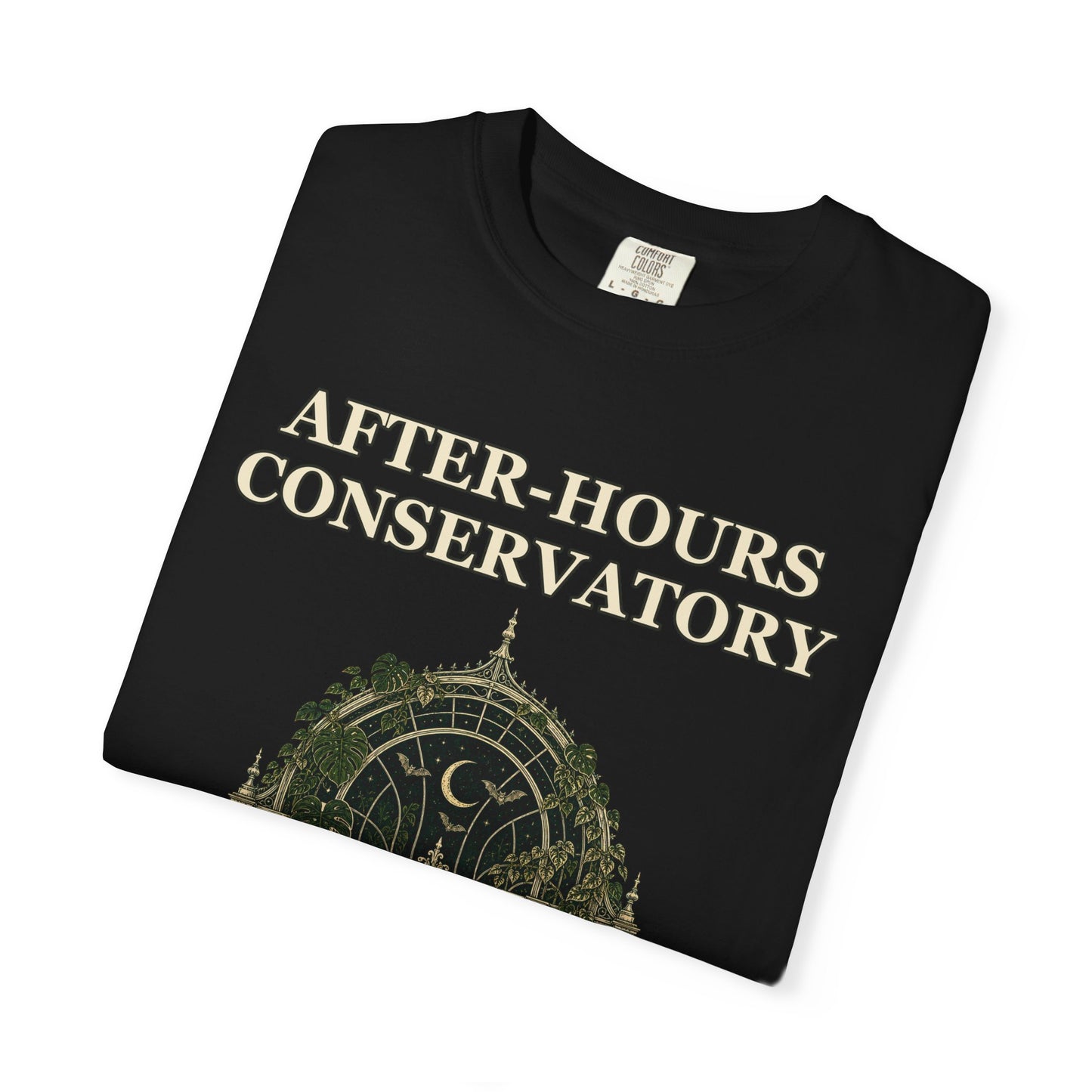 Gothic Greenhouse Halloween Shirt - Botanical Tee