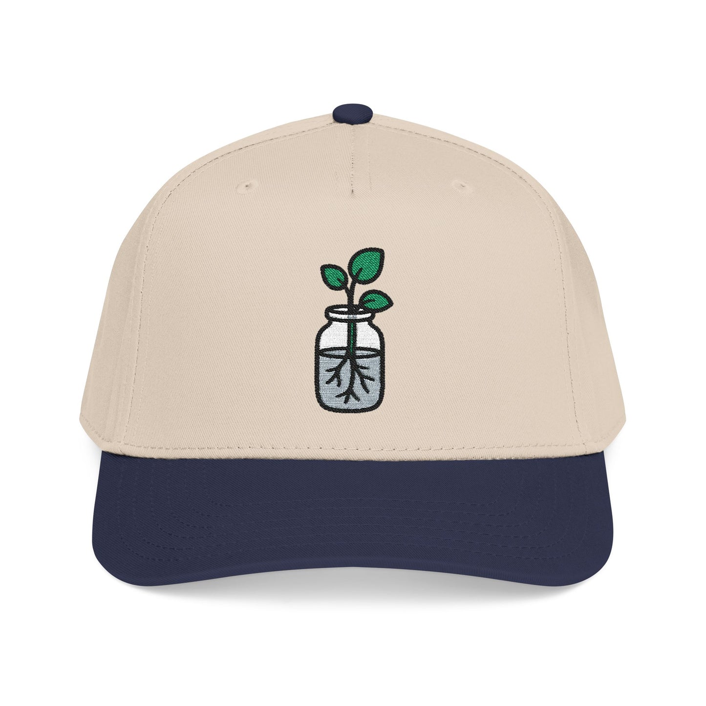 Propagation Jar Embroidered Hat - Plant Parent Gift