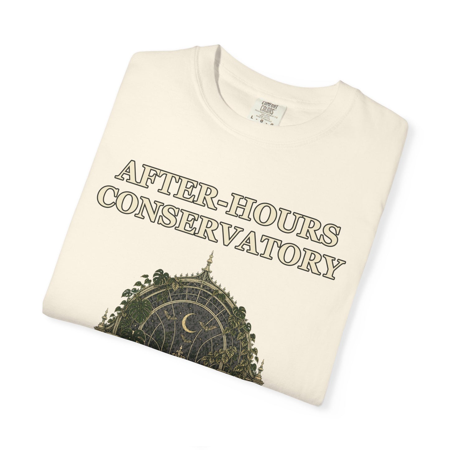 Gothic Greenhouse Halloween Shirt - Botanical Tee