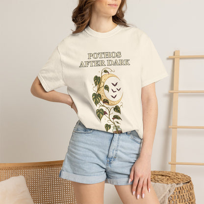 Pothos Halloween Shirt - Gothic Botanical Tee