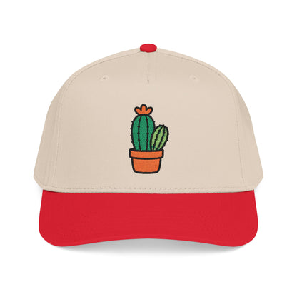 Cactus Bloom Embroidered Hat - Cactus Lover Gift