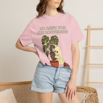 Rootbound Ghost Halloween Shirt - Funny Plant Tee