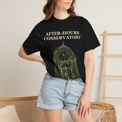 Gothic Greenhouse Halloween Shirt - Botanical Tee