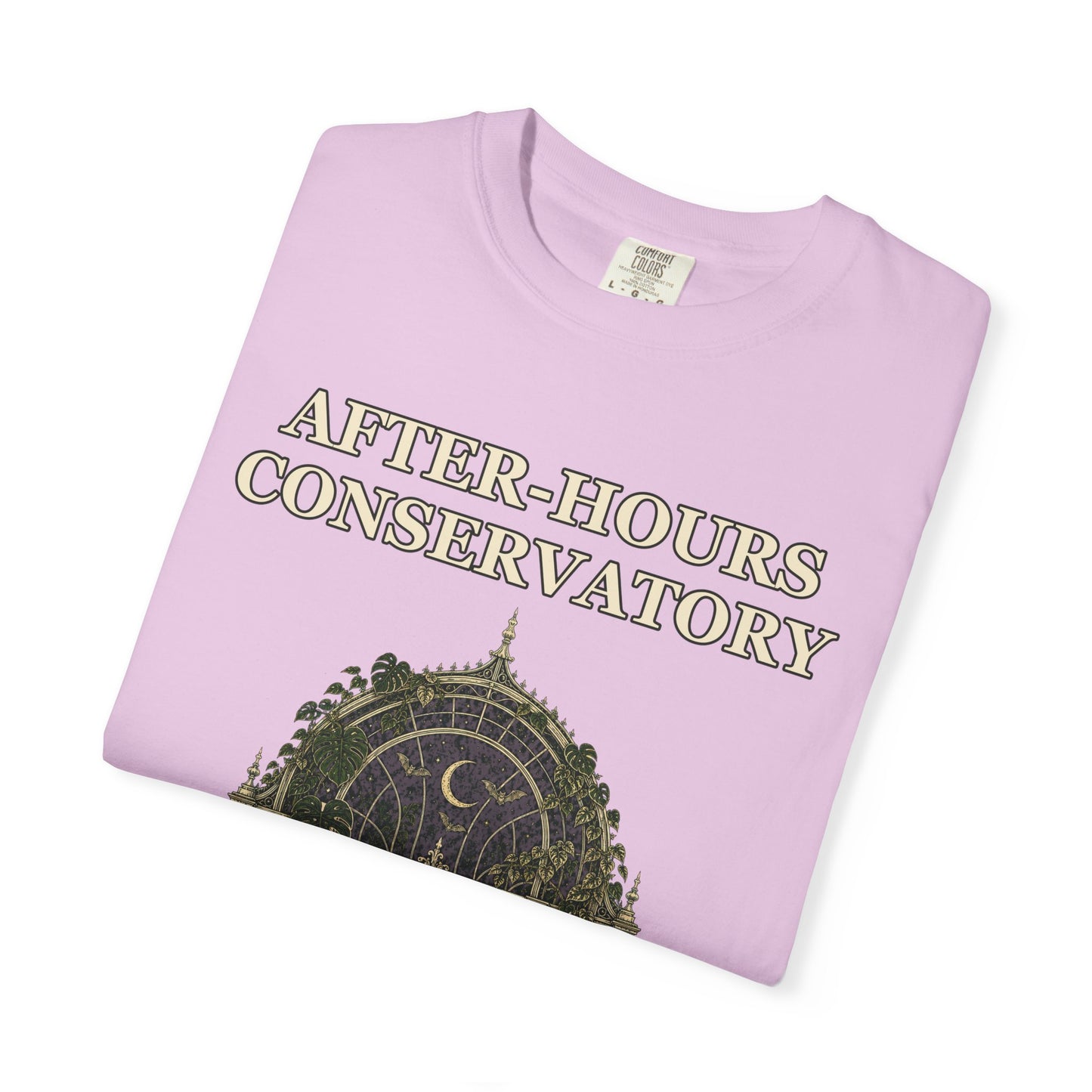 Gothic Greenhouse Halloween Shirt - Botanical Tee