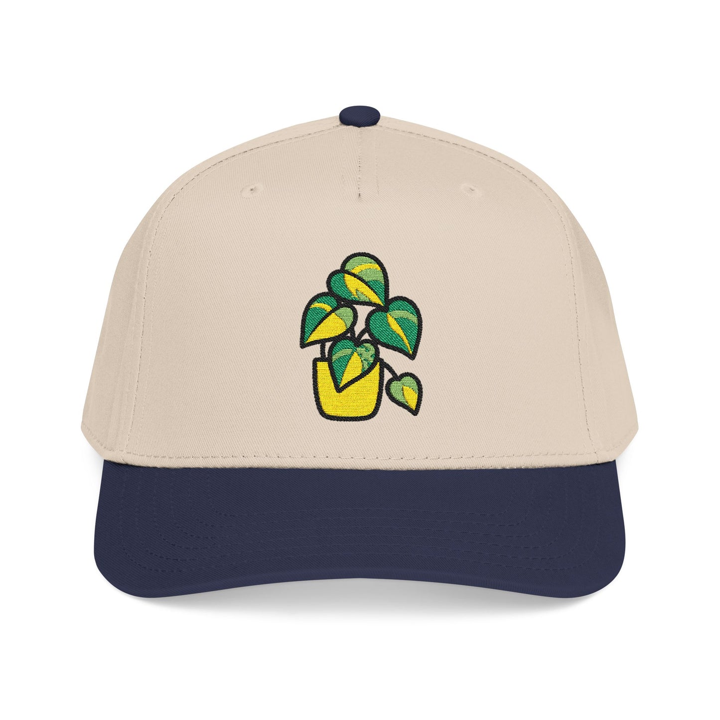 Golden Pothos Pal Embroidered Hat - Plant Lover Gift