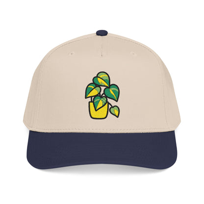 Golden Pothos Pal Embroidered Hat - Plant Lover Gift