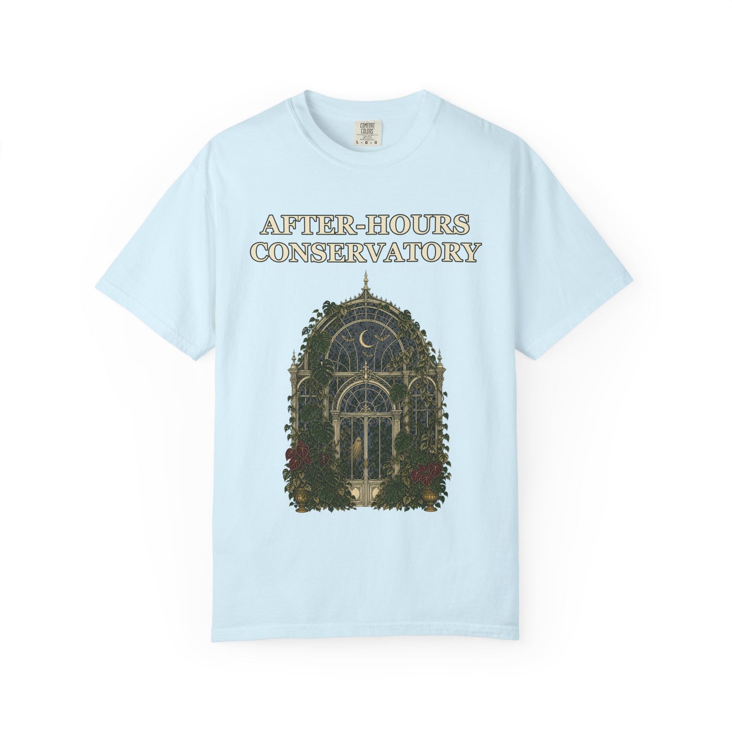 Gothic Greenhouse Halloween Shirt - Botanical Tee