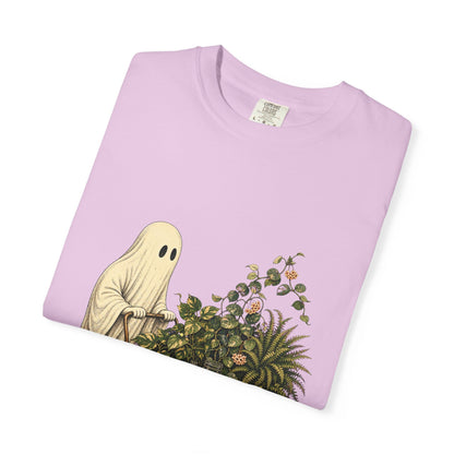 Ghost Plant Cart T-Shirt in Blossom