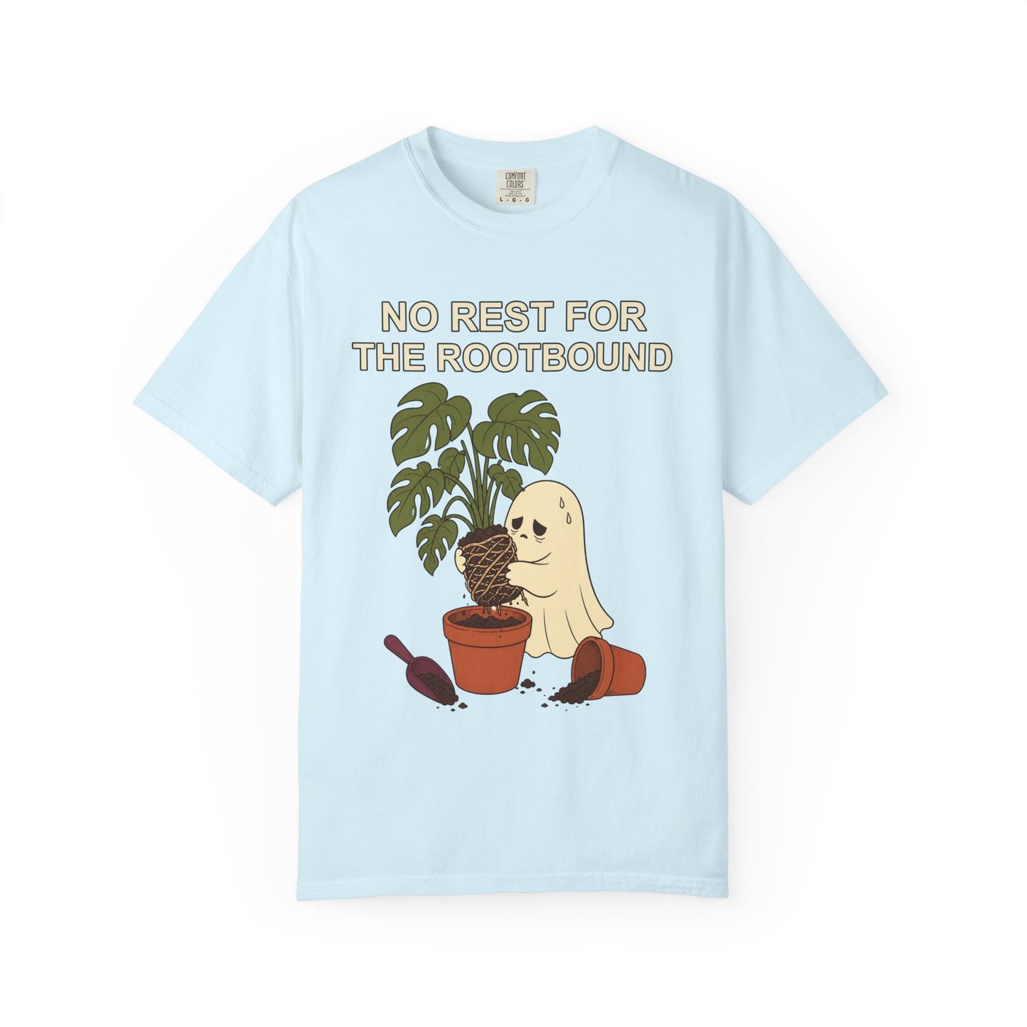 Rootbound Ghost Halloween Shirt - Funny Plant Tee