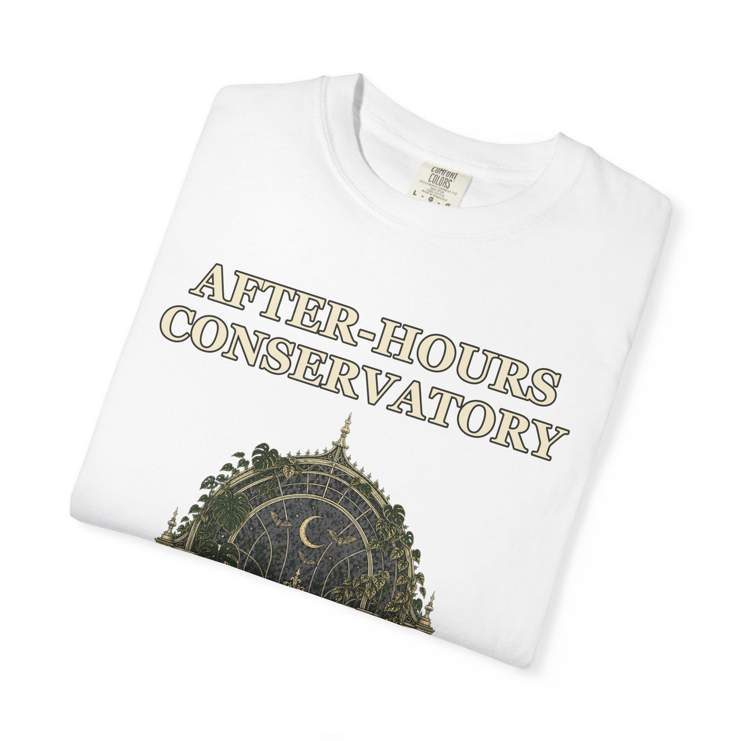 Gothic Greenhouse Halloween Shirt - Botanical Tee
