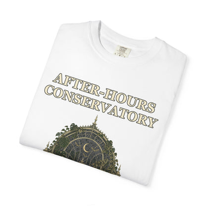 Gothic Greenhouse Halloween Shirt - Botanical Tee