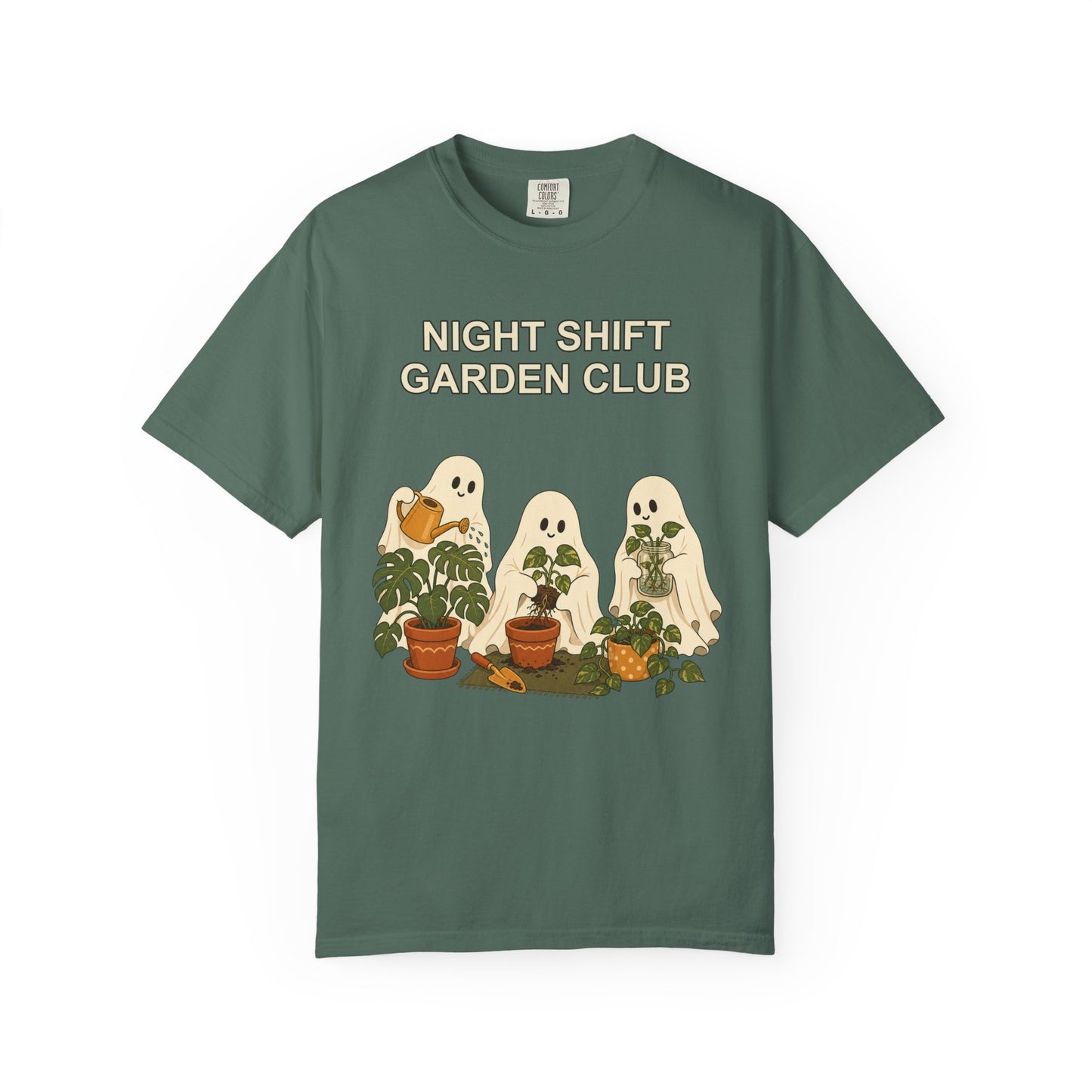 Ghost Gardening Halloween Shirt - Plant Lover Tee