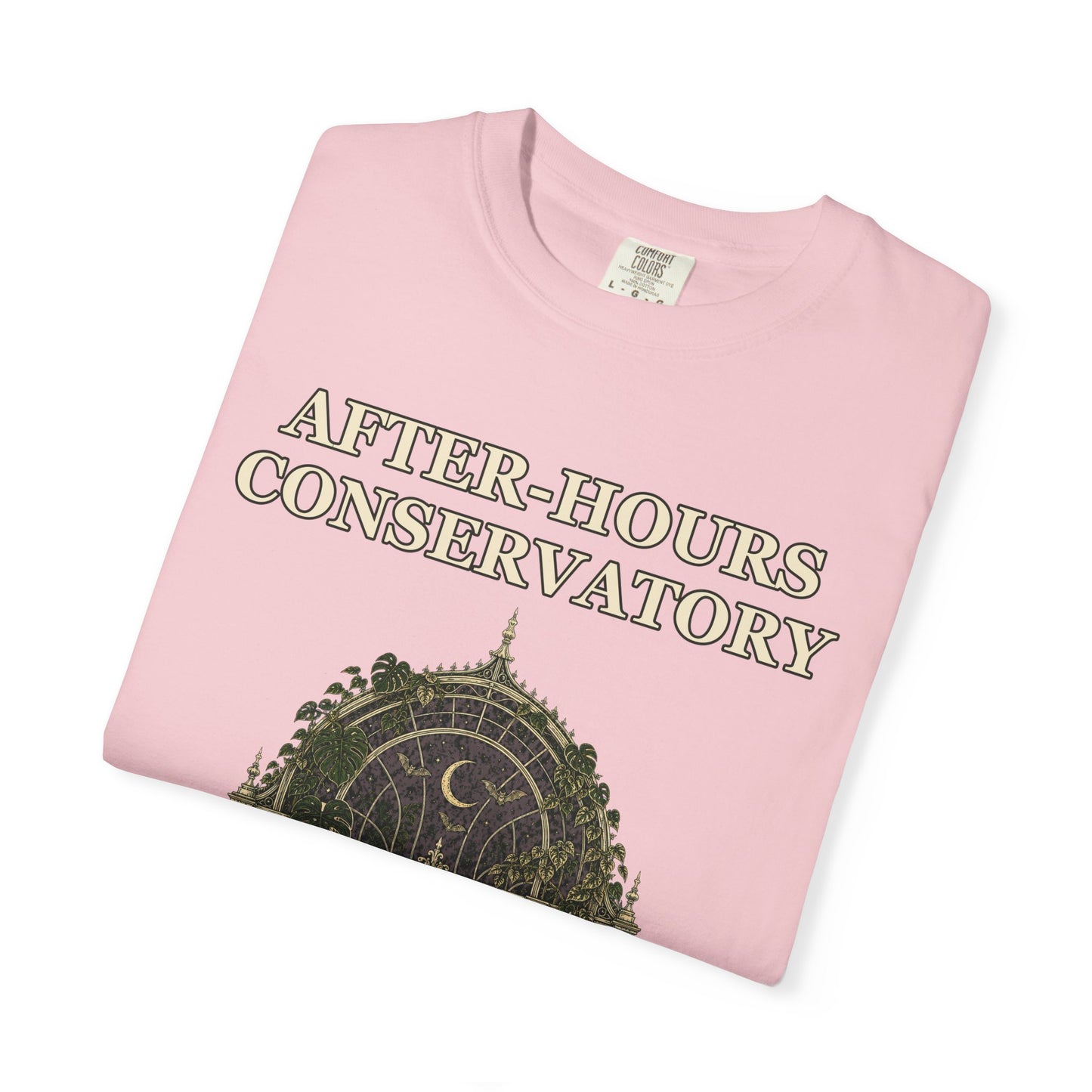 Gothic Greenhouse Halloween Shirt - Botanical Tee