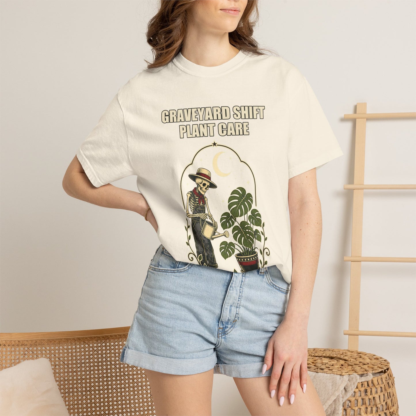Skeleton Plant Care Halloween Shirt - Gardener Gift