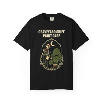 Skeleton Plant Care Halloween Shirt - Gardener Gift