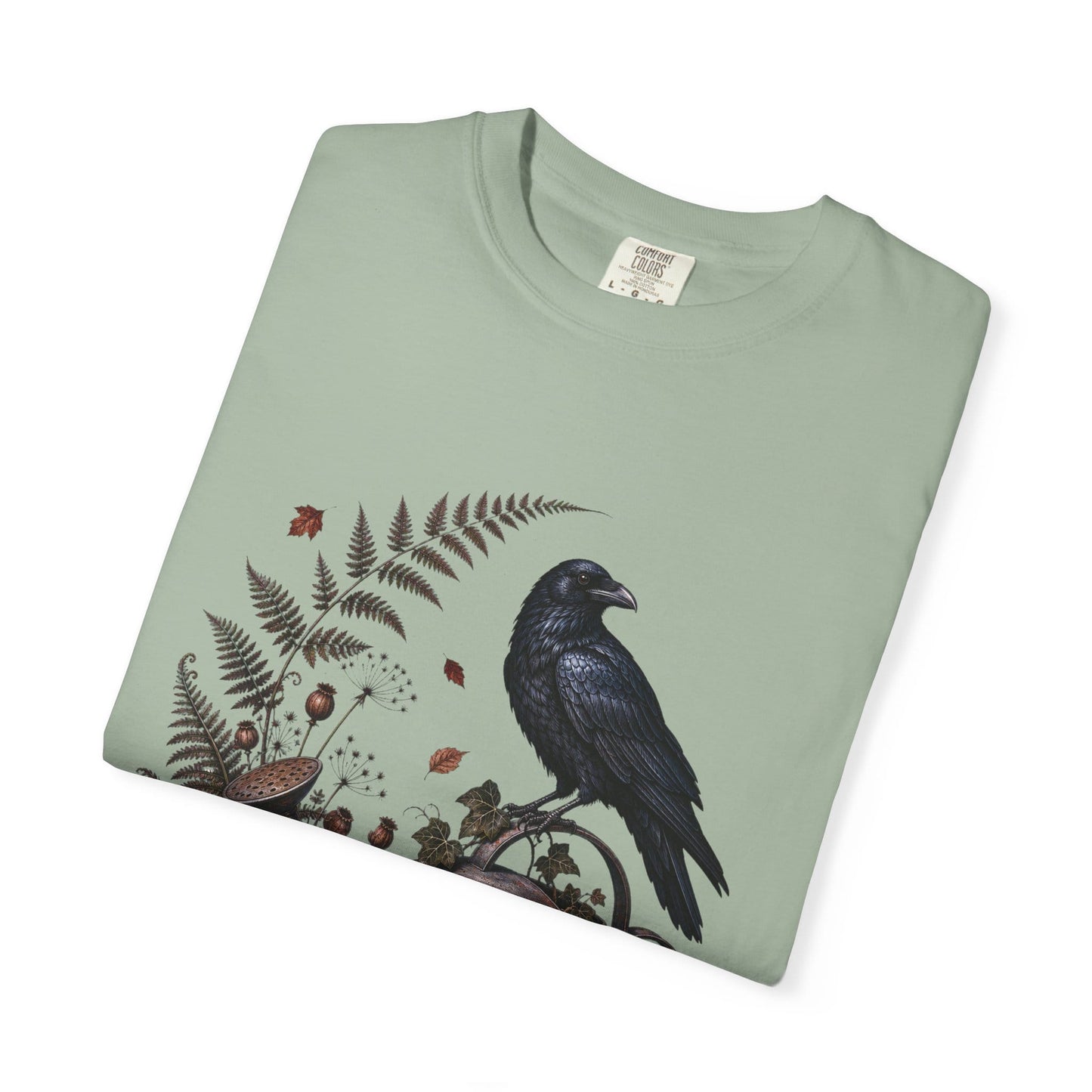 Raven Watering Can T-Shirt in Chambray