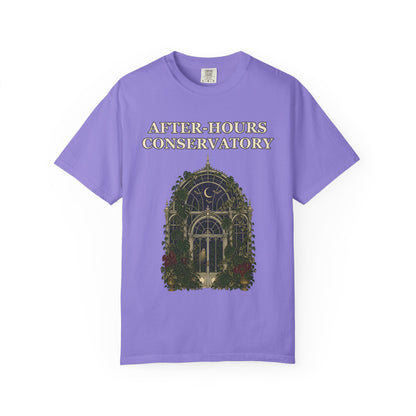 Gothic Greenhouse Halloween Shirt - Botanical Tee