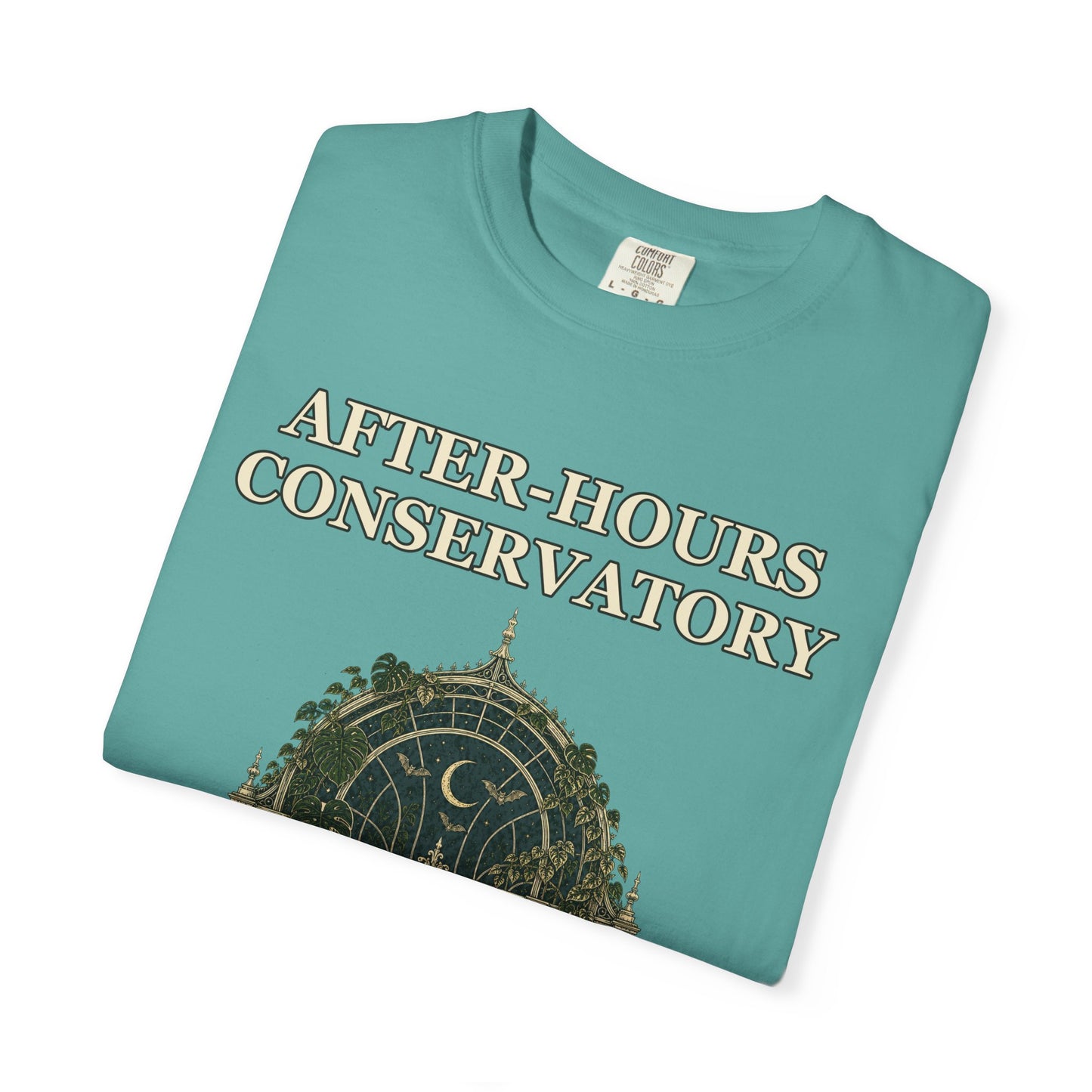 Gothic Greenhouse Halloween Shirt - Botanical Tee