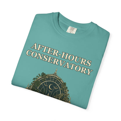 Gothic Greenhouse Halloween Shirt - Botanical Tee