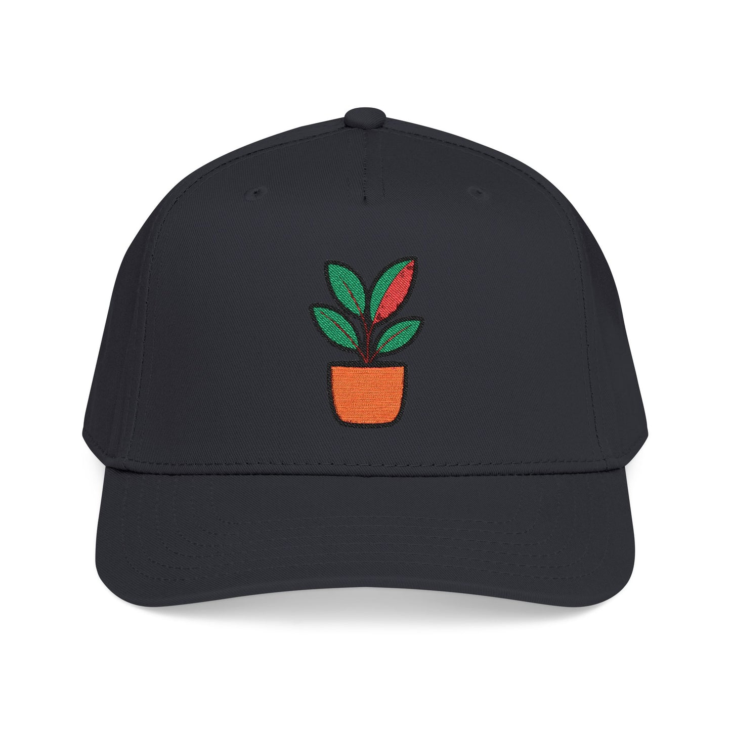 Rubber Plant Pop Embroidered Hat - Plant Lover Gift