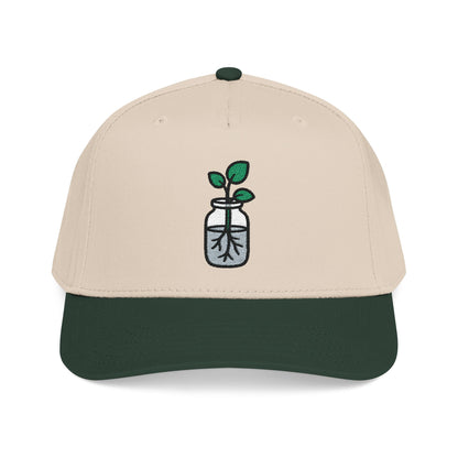 Propagation Jar Embroidered Hat - Plant Parent Gift