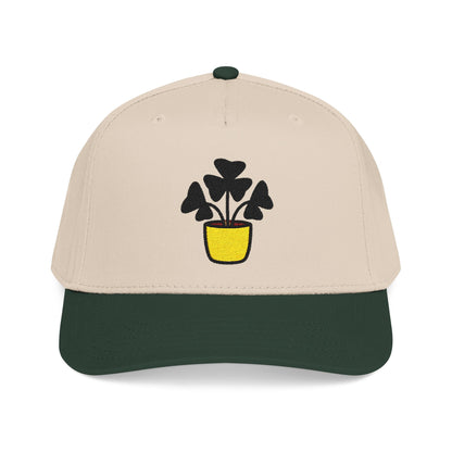 Oxalis Charm Embroidered Hat - Plant Lover Gift