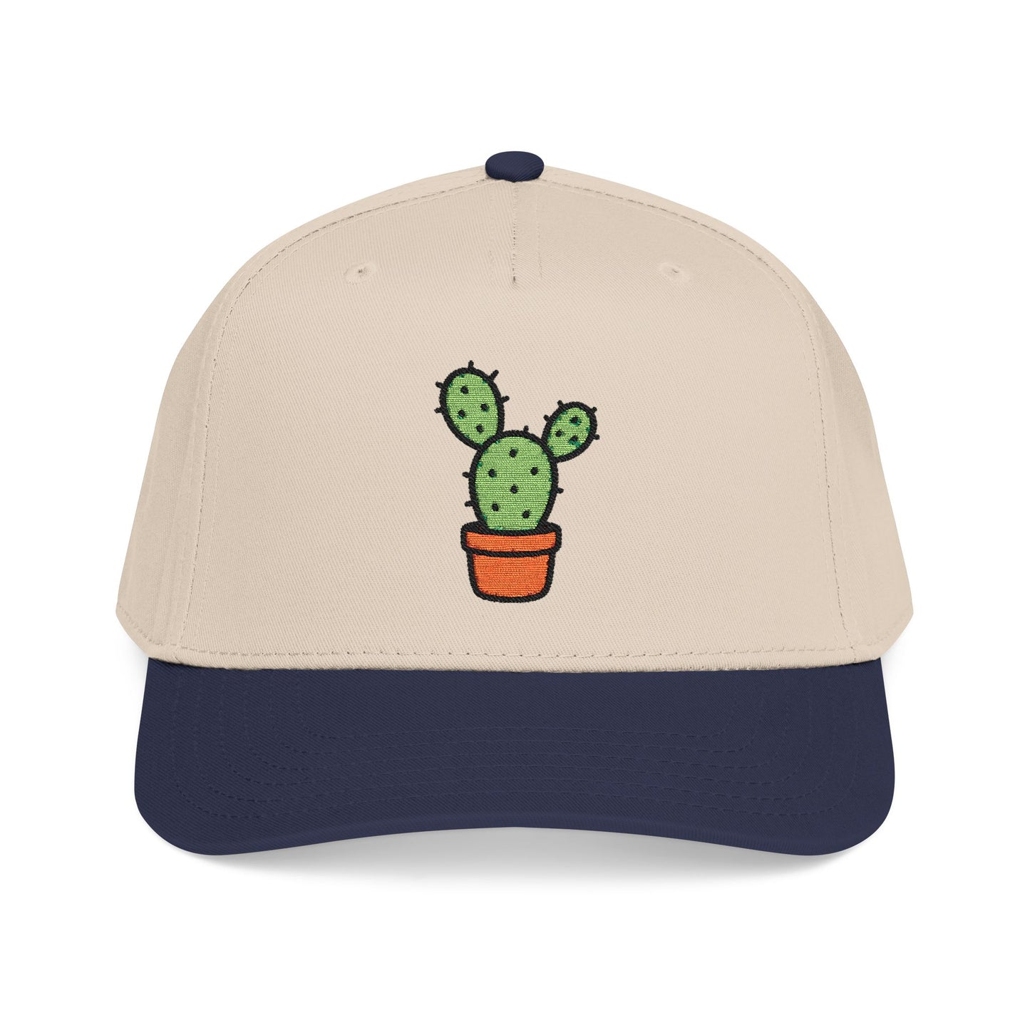Prickly Pear Embroidered Hat - Cactus Lover Gift