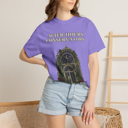 Gothic Greenhouse Halloween Shirt - Botanical Tee