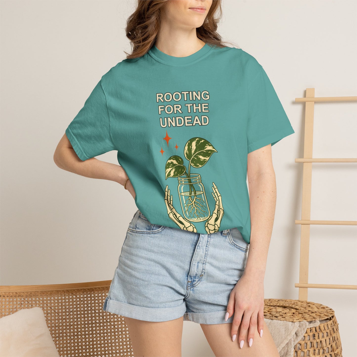 Skeleton Propagation Shirt - Halloween Plant Tee