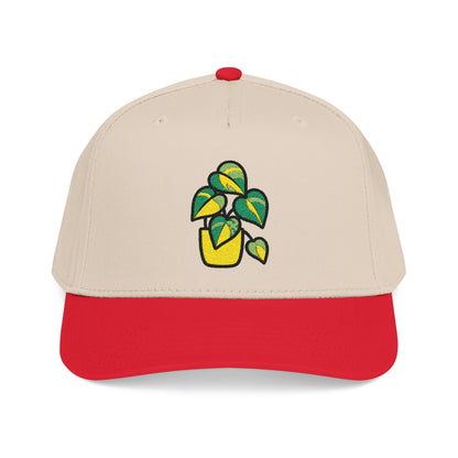 Golden Pothos Pal Embroidered Hat - Plant Lover Gift