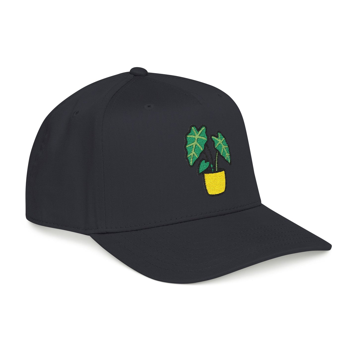 Alocasia Shield Embroidered Hat - Plant Lover Gift