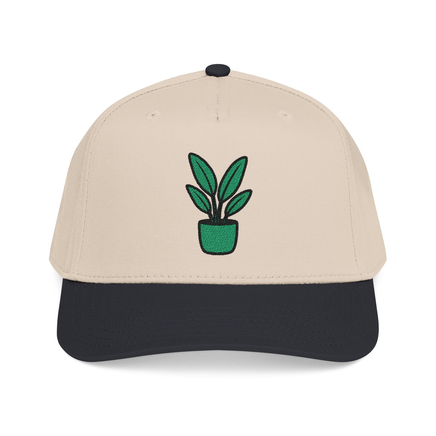 Bird of Paradise Embroidered Hat - Plant Lover Gift
