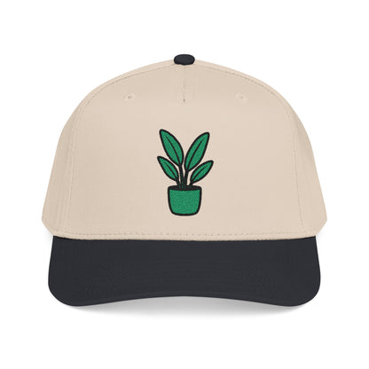 Bird of Paradise Embroidered Hat - Plant Lover Gift