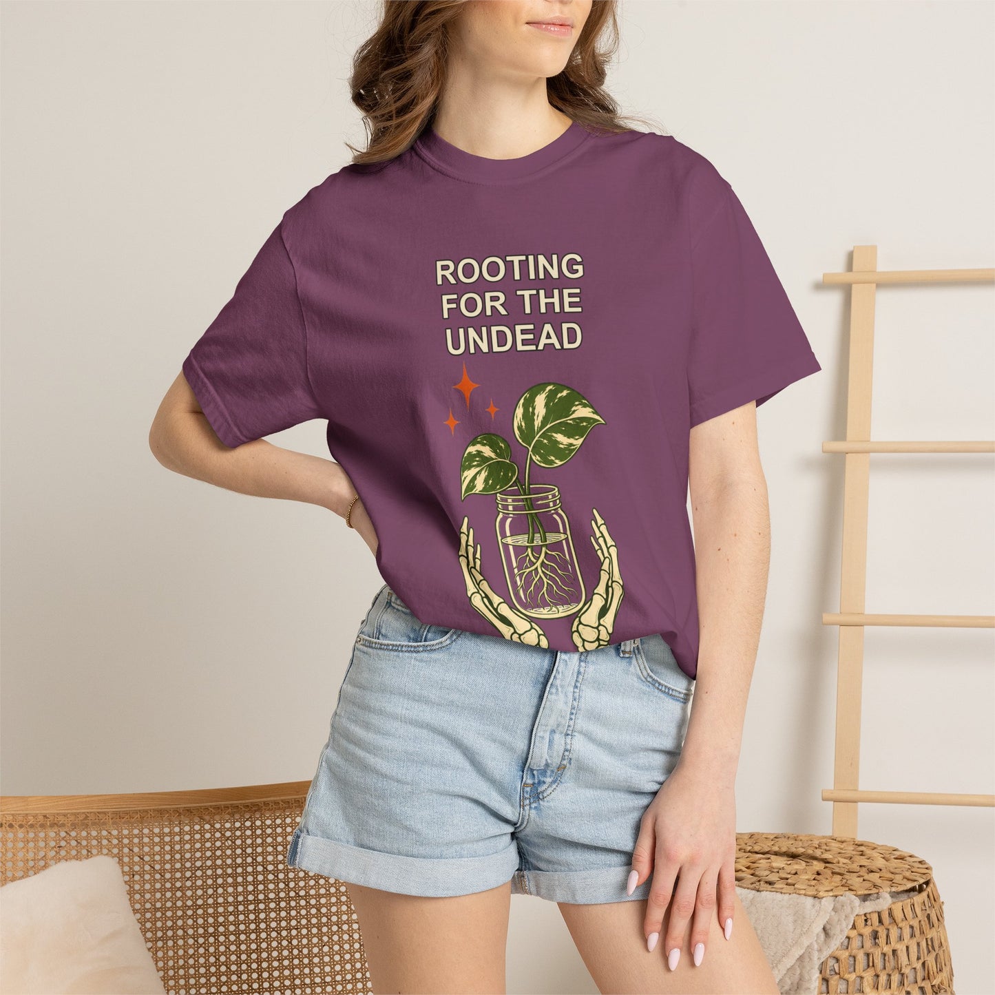 Skeleton Propagation Shirt - Halloween Plant Tee
