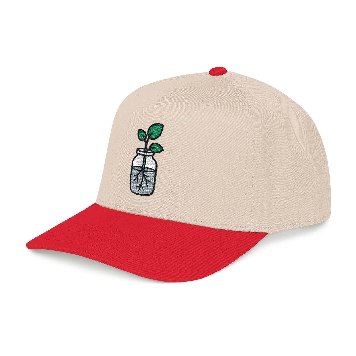 Propagation Jar Embroidered Hat - Plant Parent Gift