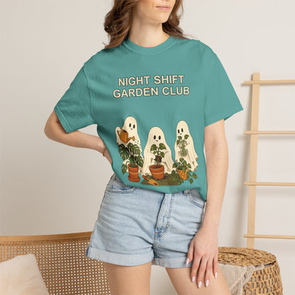Ghost Gardening Halloween Shirt - Plant Lover Tee