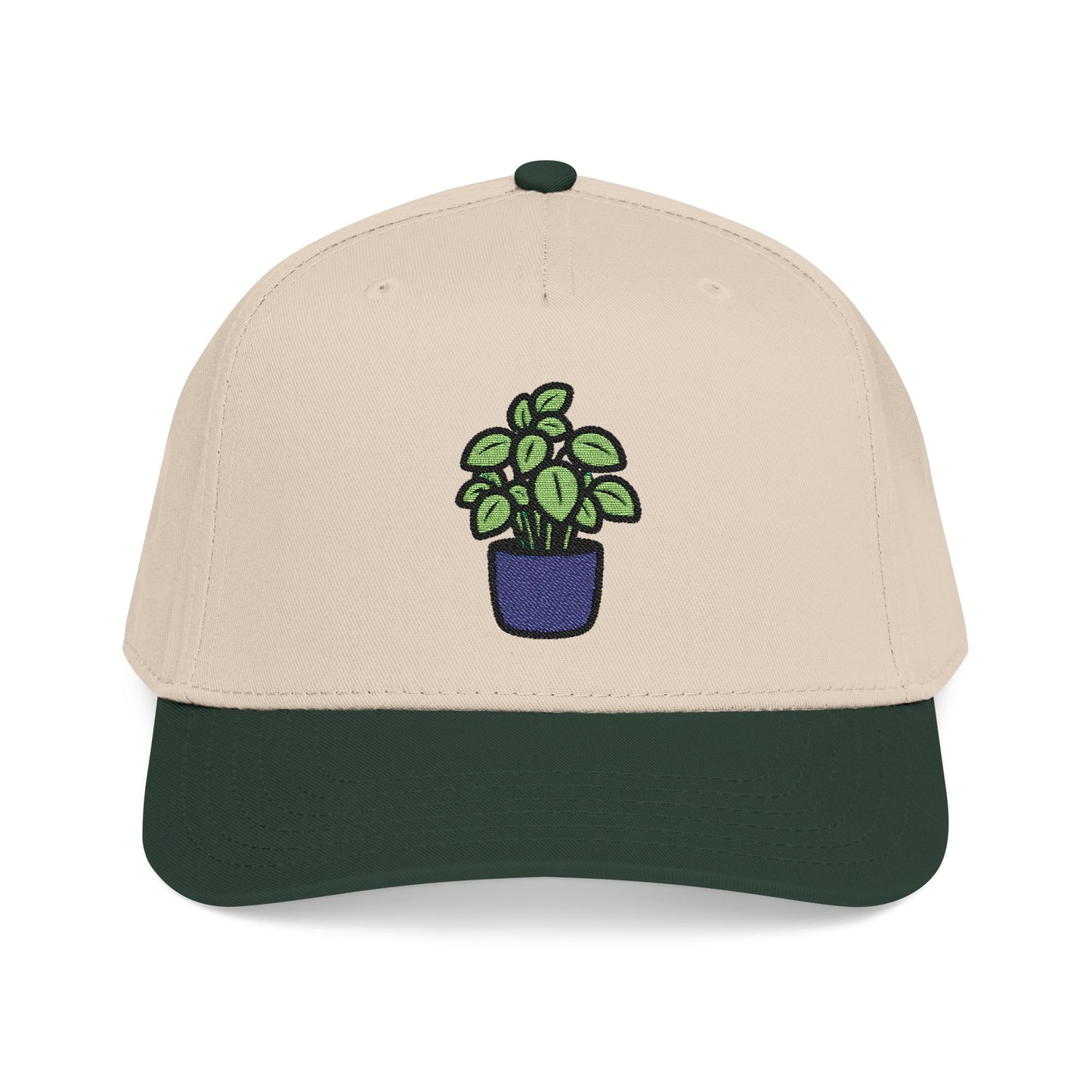 Basil Buddy Embroidered Hat - Herb Garden Gift