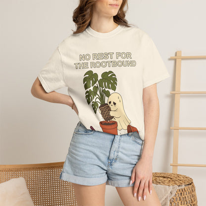 Rootbound Ghost Halloween Shirt - Funny Plant Tee