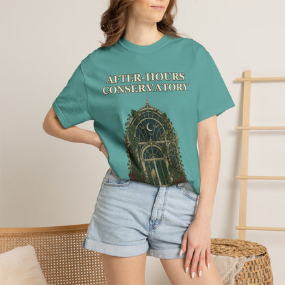 Gothic Greenhouse Halloween Shirt - Botanical Tee